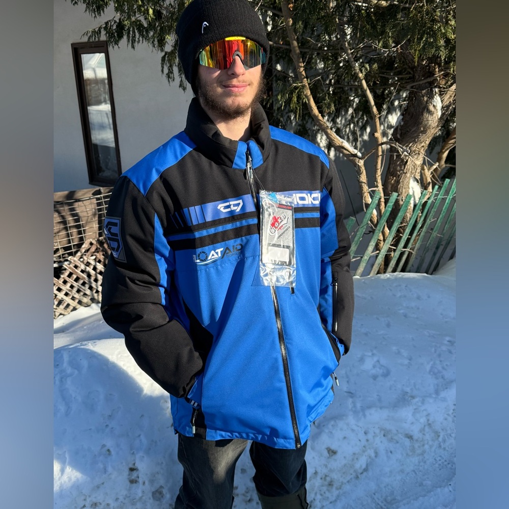 New LARGE MEN’S CHOKO QUANTUM FLOATAID JACKET. Snowmobile & ATV